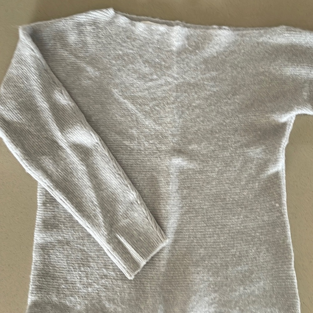 Treasure and Bond light gray - one shoulder sweater